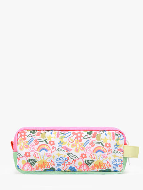 Pennenzak 2 Compartimenten Hello hossy Veelkleurig cool kids P ander zicht 2